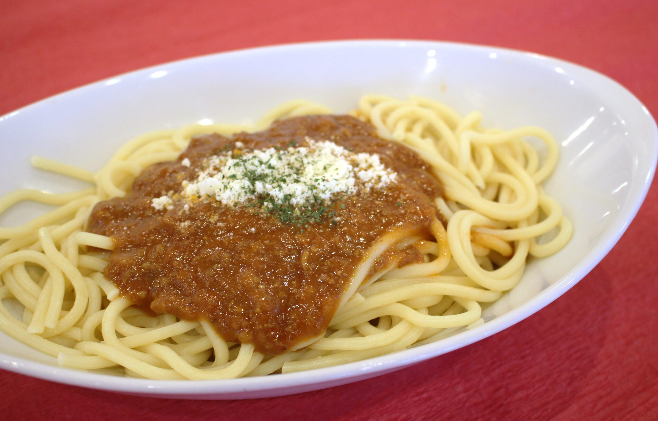 ミートソーススパゲティ