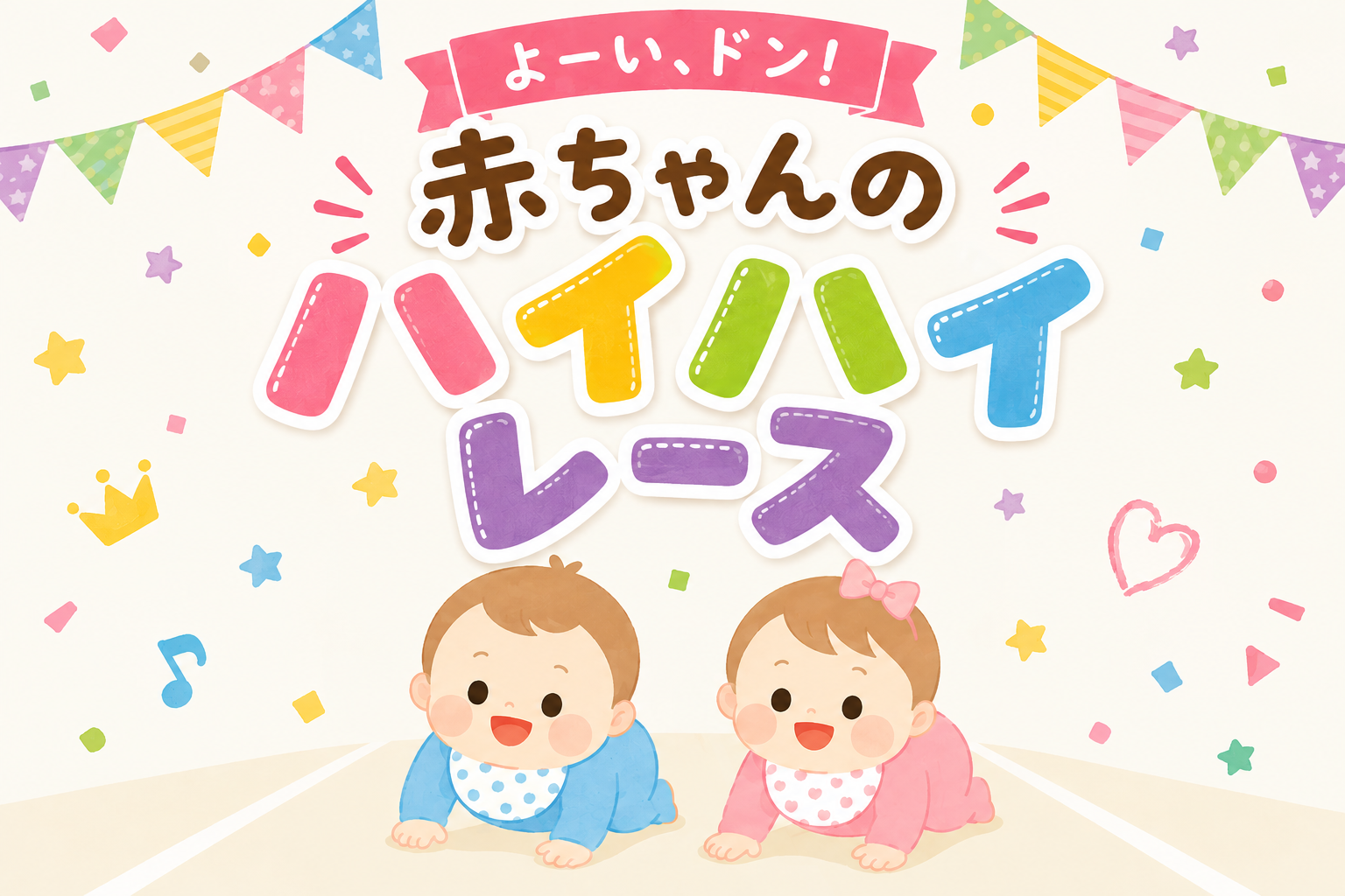 ハイハイレース11/1(日)開催！